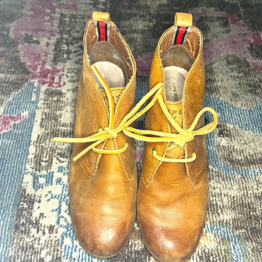 Sperry Wedge Booties